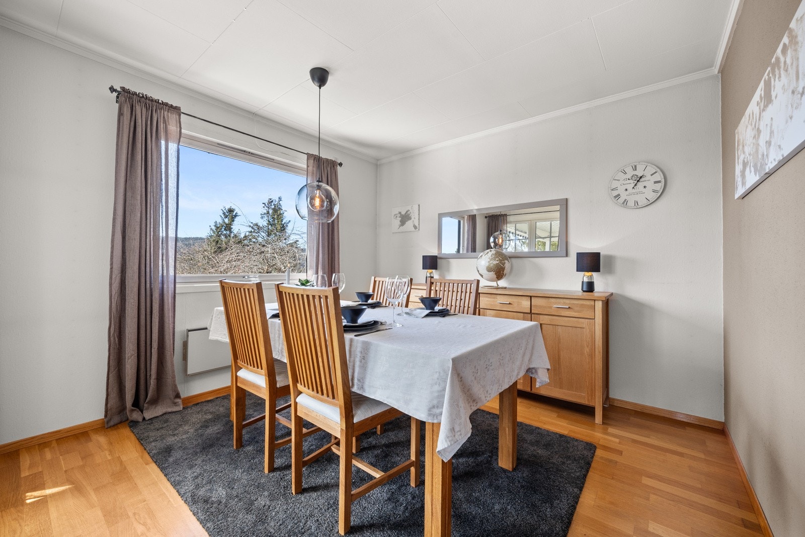 Egen sone for spisestuen Galleribilde