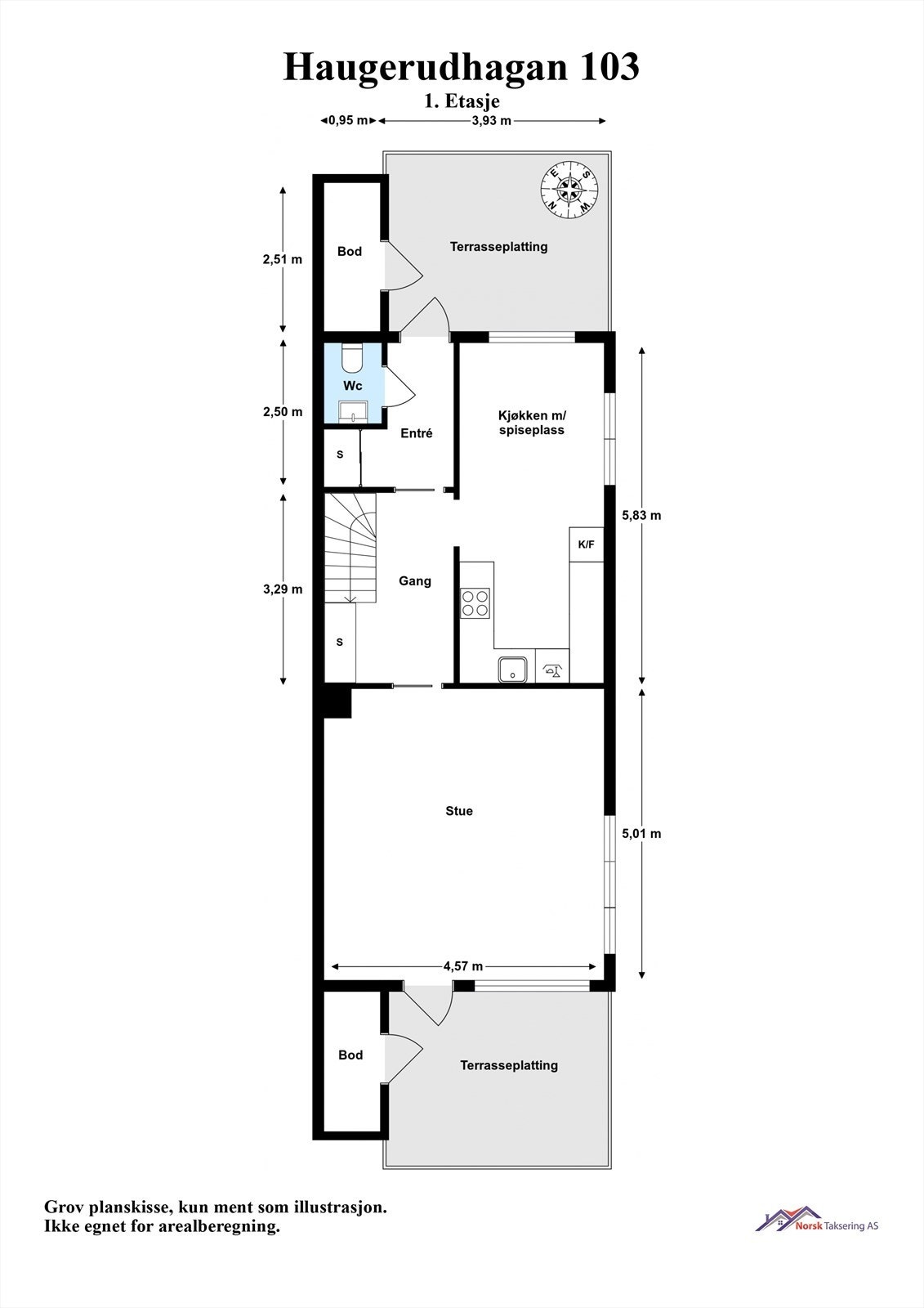 Haugerudhagan 103 - 1. Etasje Galleribilde