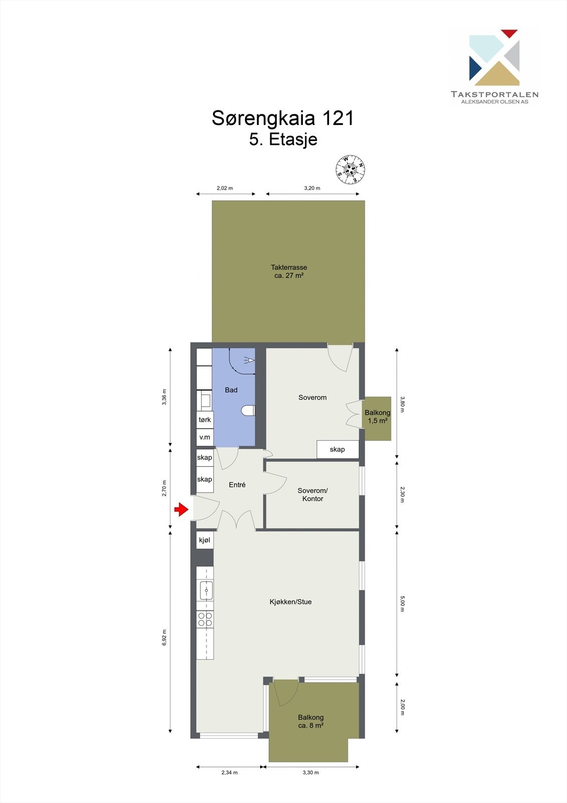 Plantegning Galleribilde