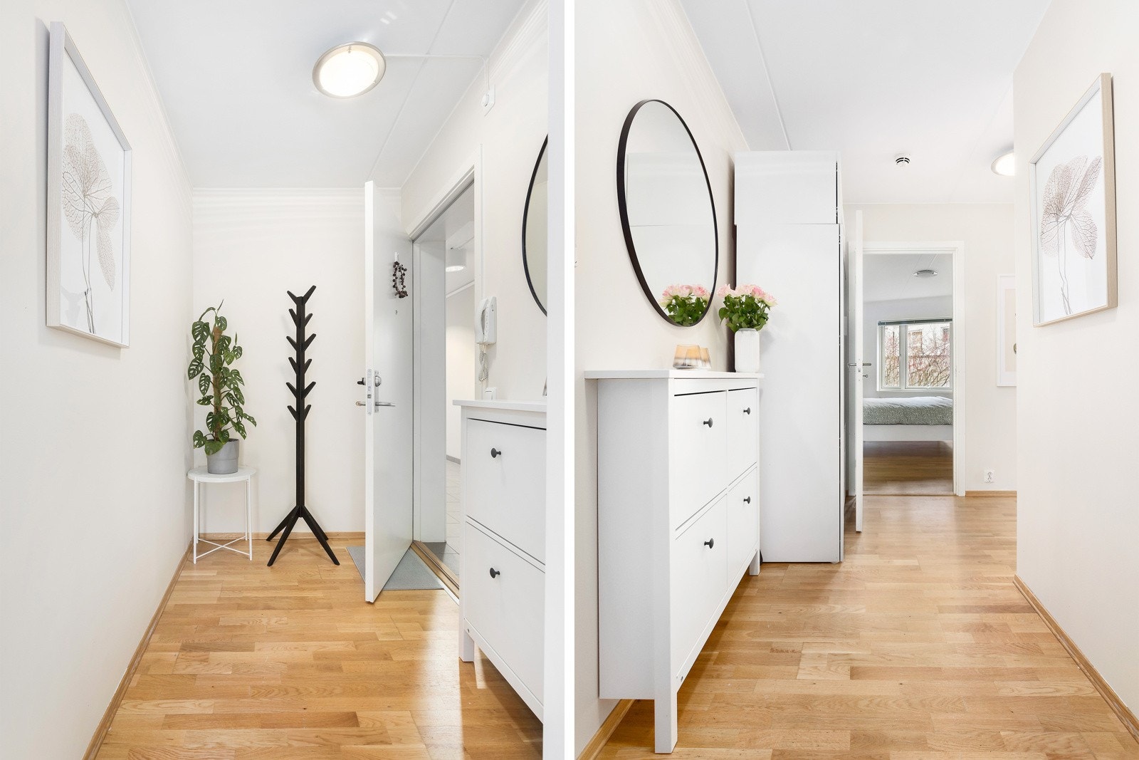 I entreèn er det nylig installert nytt dørcallinganlegg med kamerafunksjon og fjernåpning Galleribilde