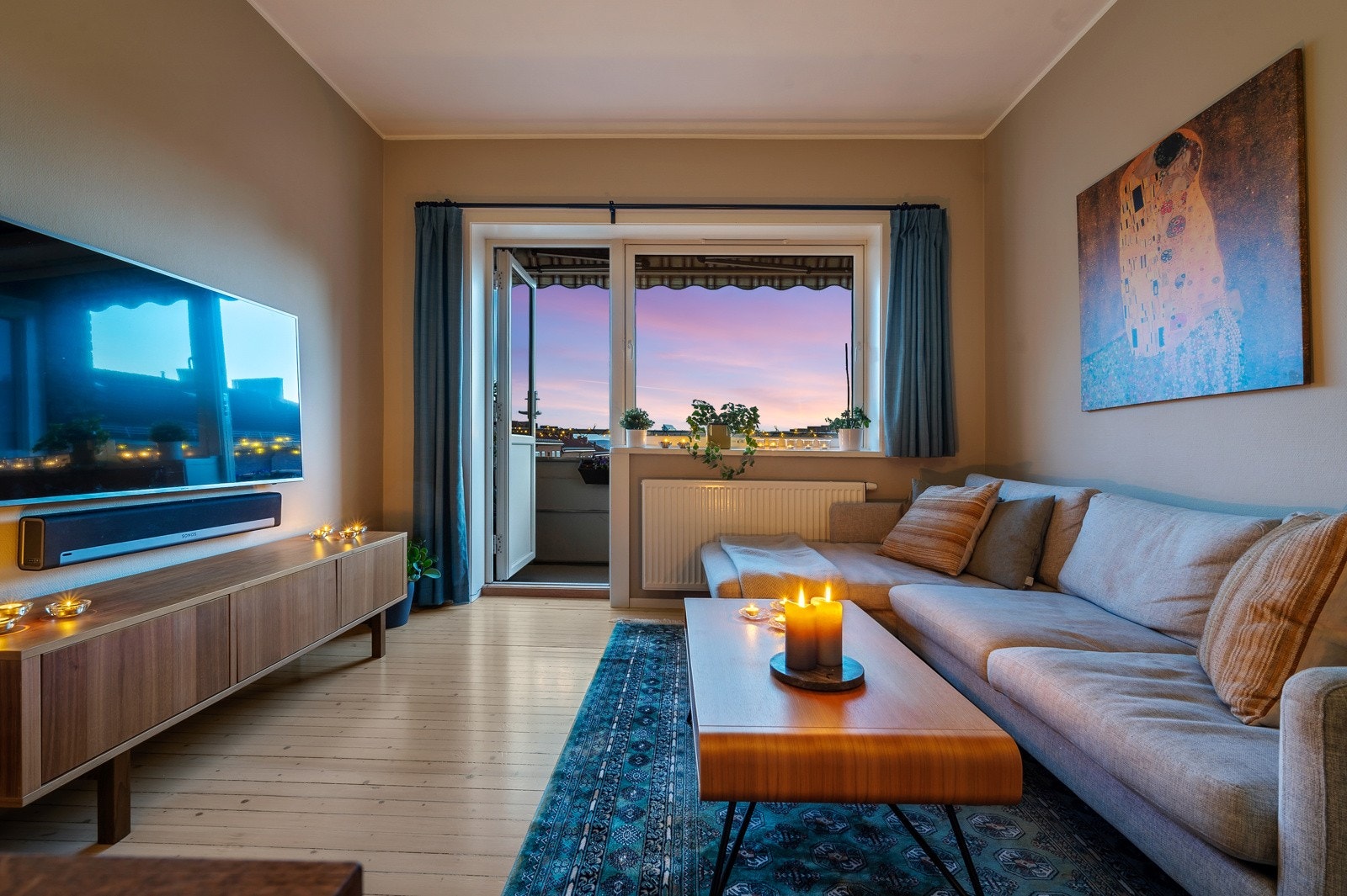 Vel inne i leiligheten! Galleribilde