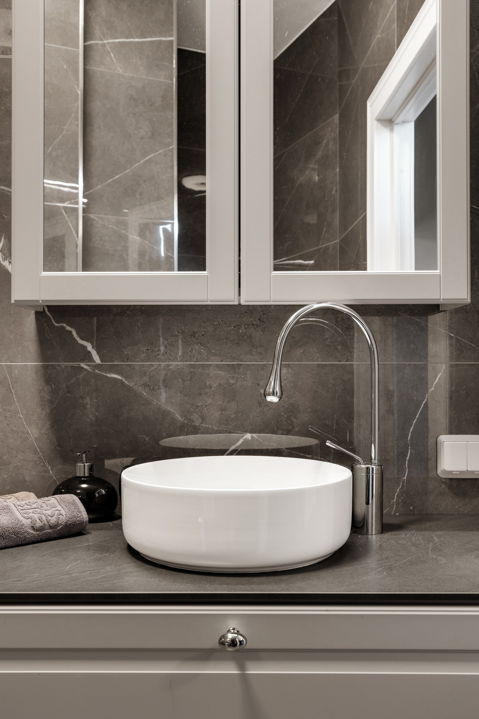 Moderne belysning og varme i gulvet Galleribilde