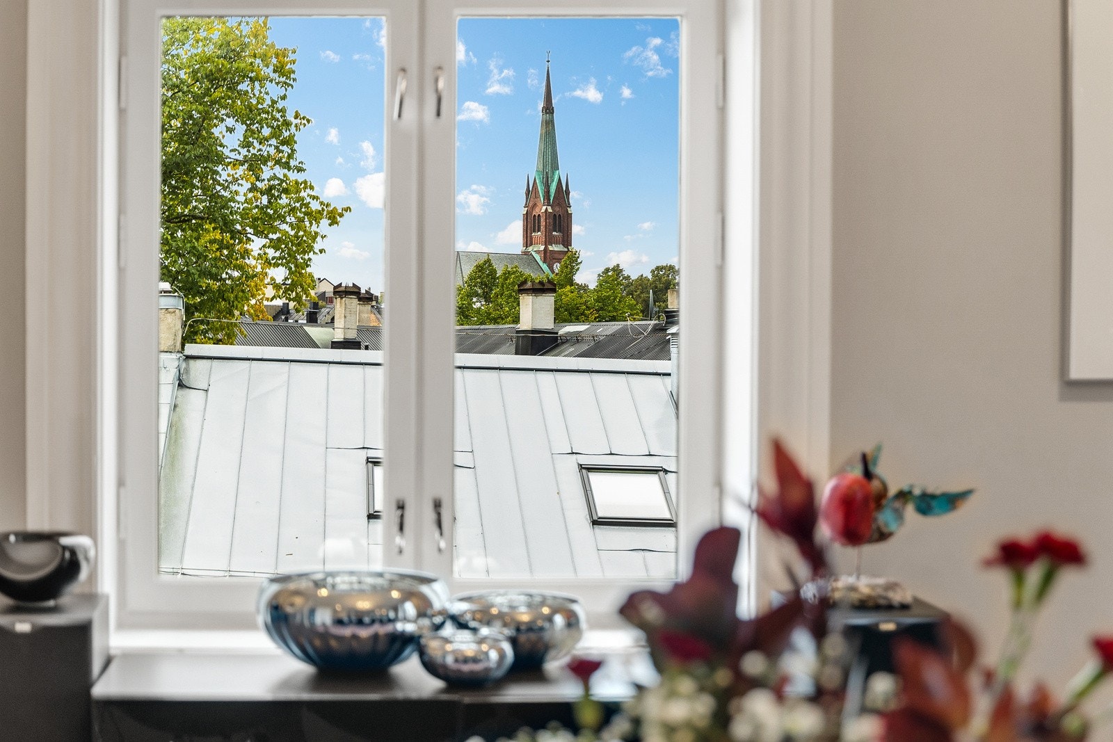 Fantastisk utsyn fra spisebordet Galleribilde