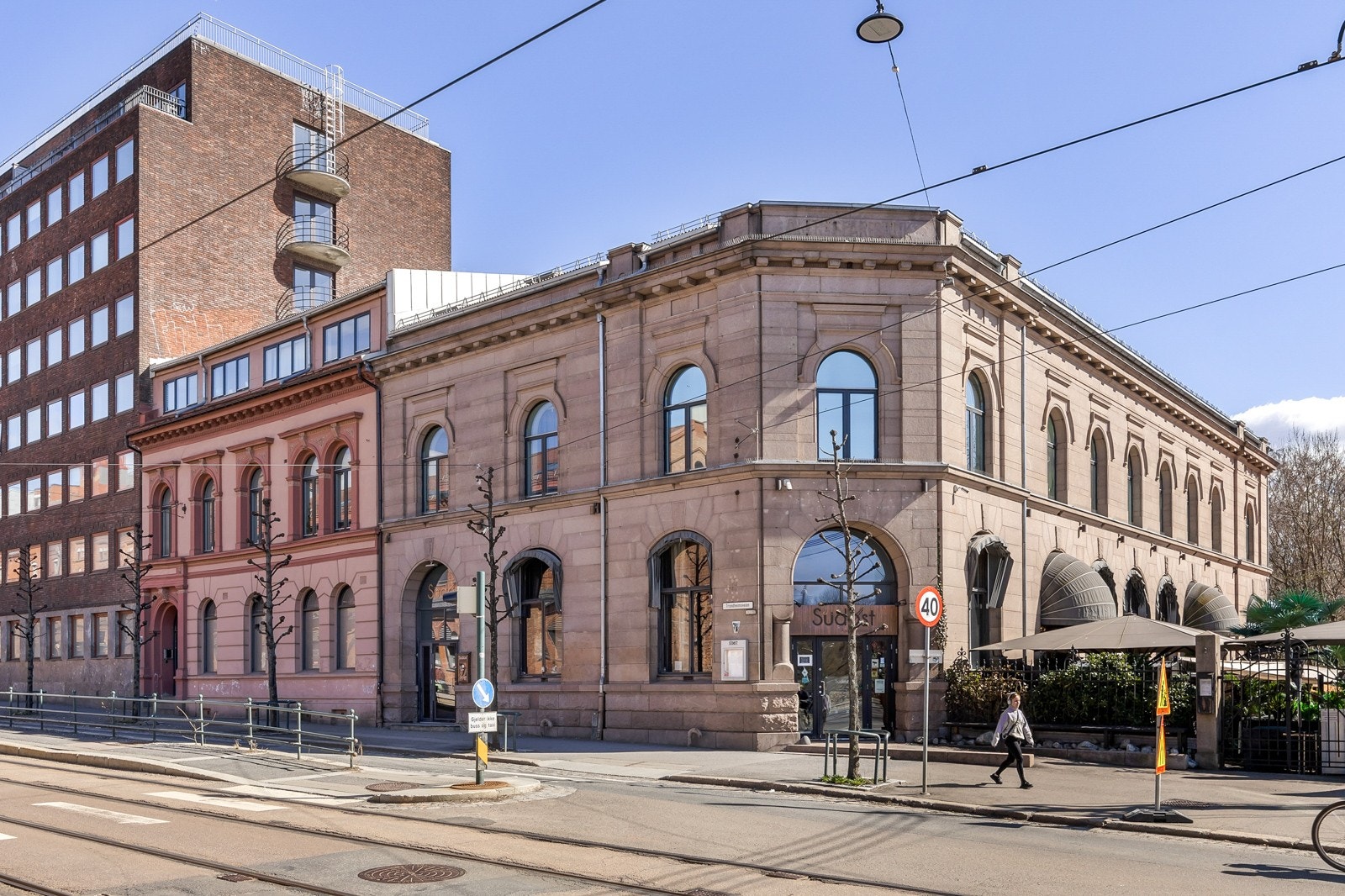 Klassisk fasade. Galleribilde
