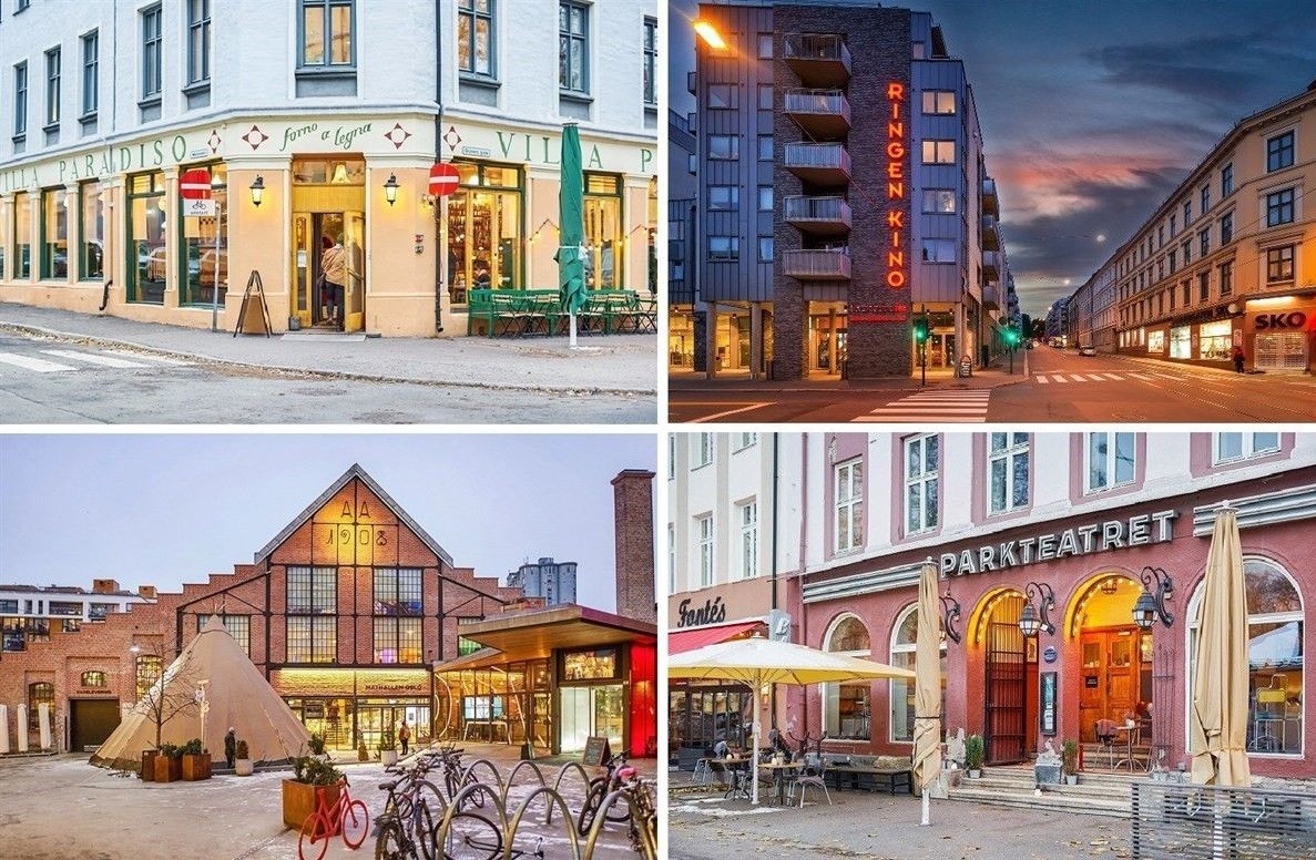 Kort vei til Grünerløkka med populære steder som Villa Paradiso, Parkteateret, Mathallen på Vulkan og Ringen Kino på Ringnes Park. Galleribilde