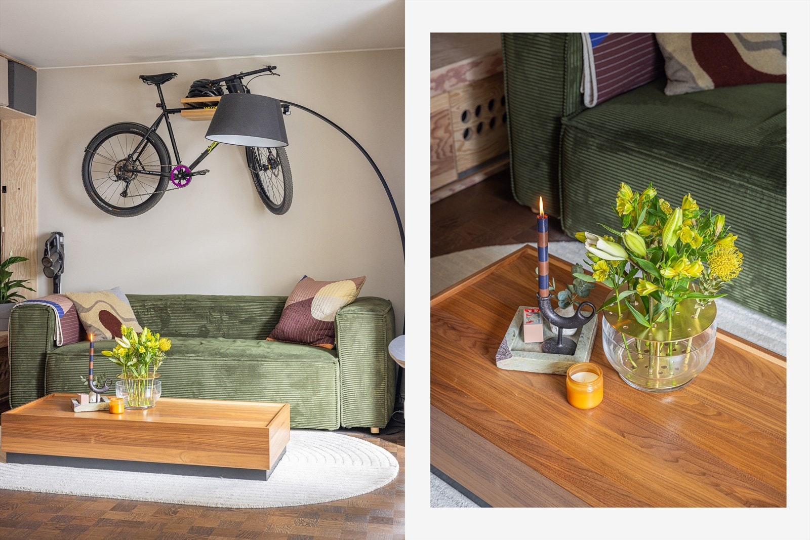 God plass til sofa med salongbord Galleribilde