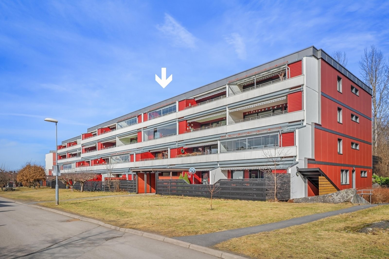 Flott beliggenhet i toppetasjen Galleribilde