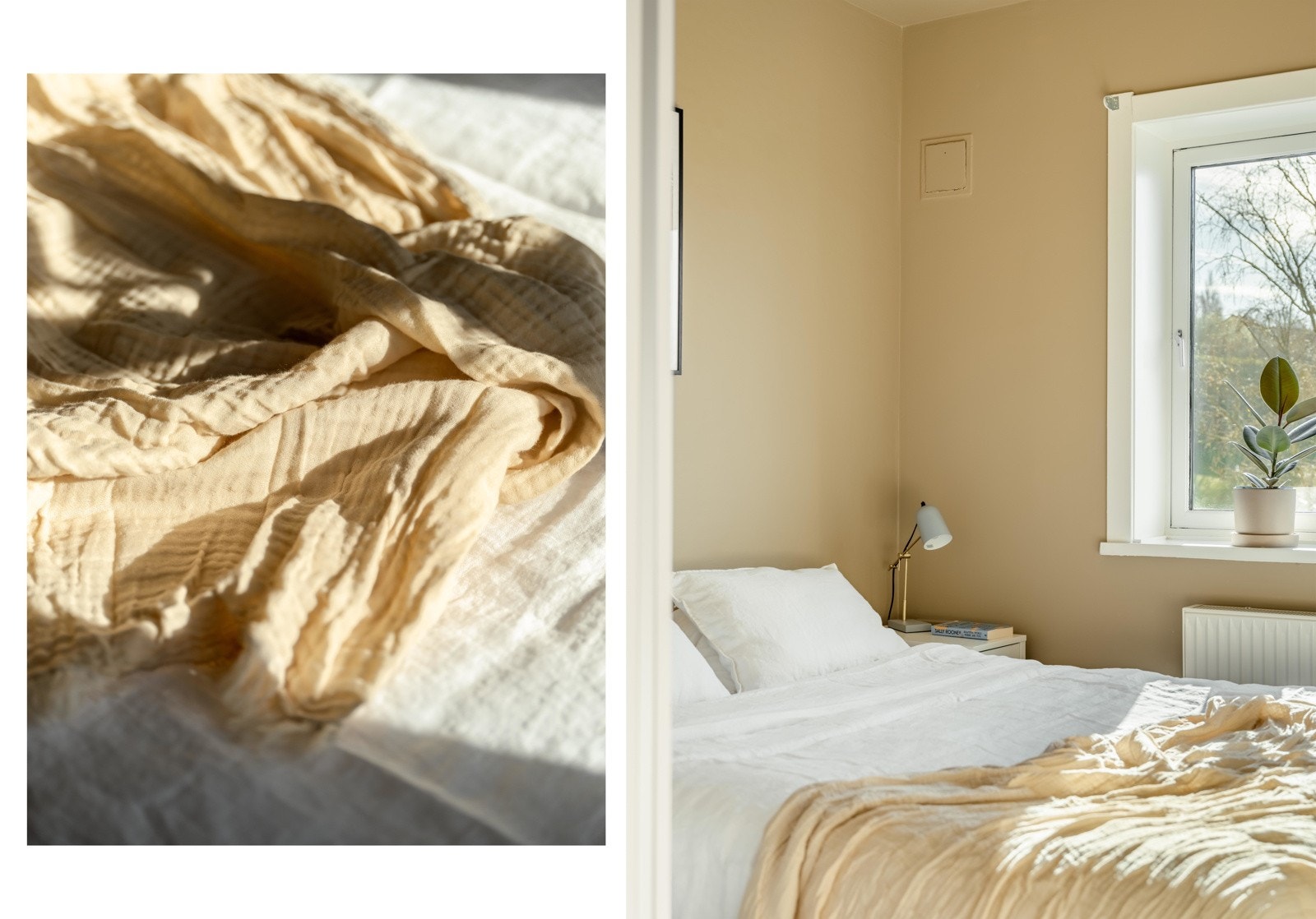 Også her ble vegger og tak malt i april 2024. Galleribilde