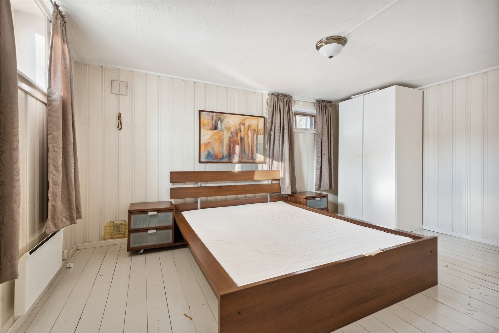 Innredet som soverom - Rommet er ikke godkjent for varig opphold Galleribilde