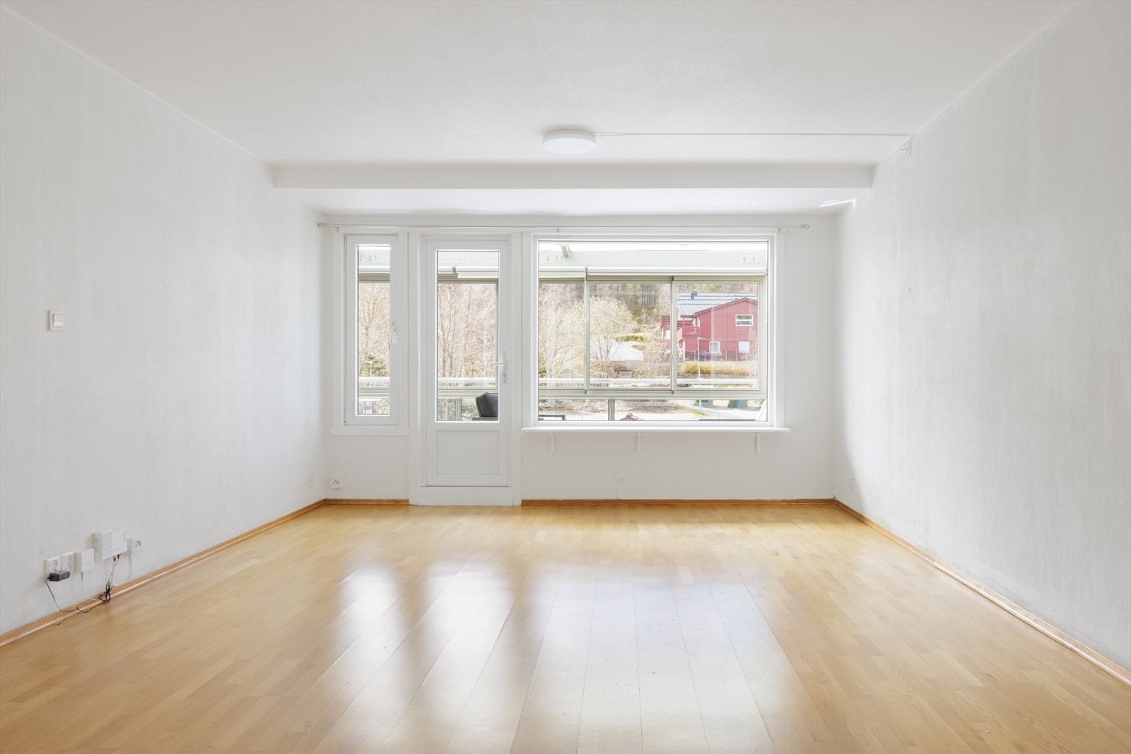 Balkongen fungerer utmerket som en forlengelse av stuen. Galleribilde