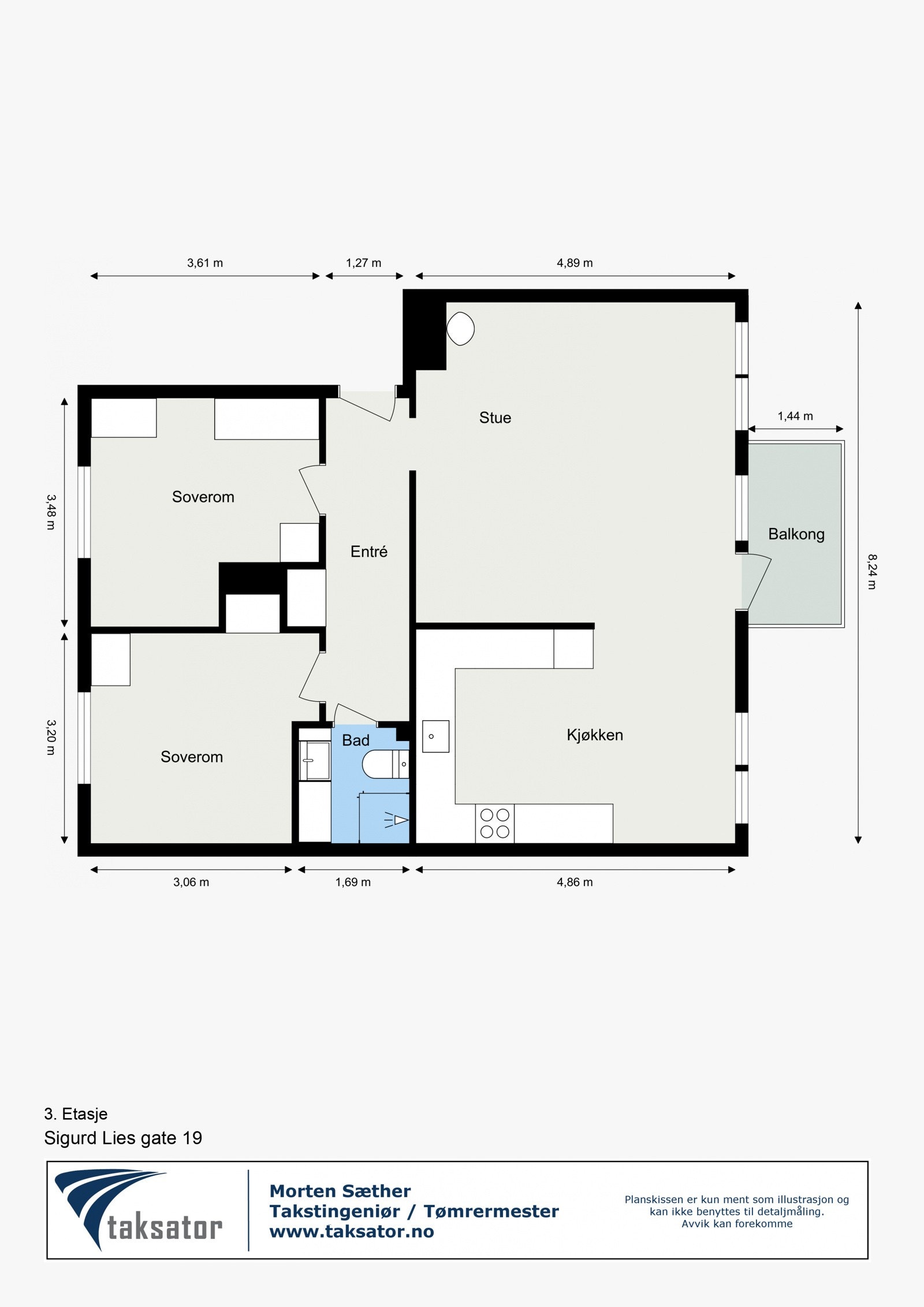 Plantegning. Galleribilde