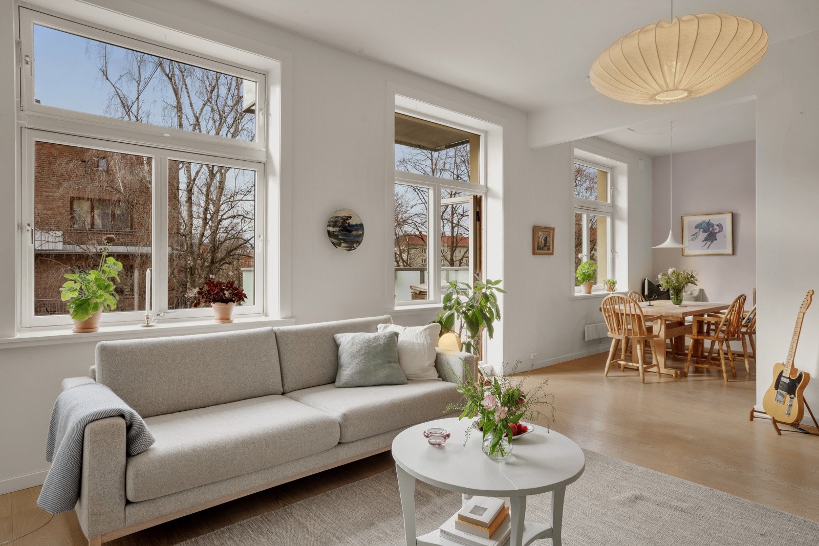 Leiligheten har en attraktiv beliggenhet på Torshov i Oslo. Galleribilde