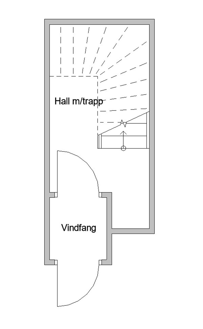 1. etasje veiledende planskisse Galleribilde