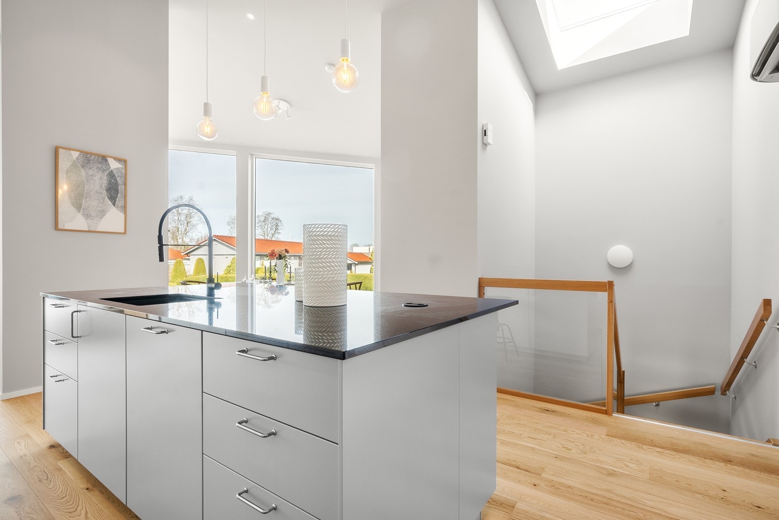 Skylight gir masse herlig lys Galleribilde