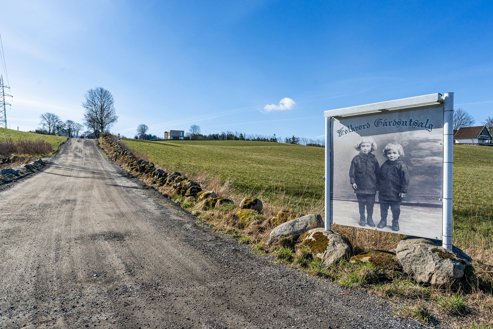Folkvord Gårdsutsalg ligger en kort gå/sykkel tur unna Galleribilde