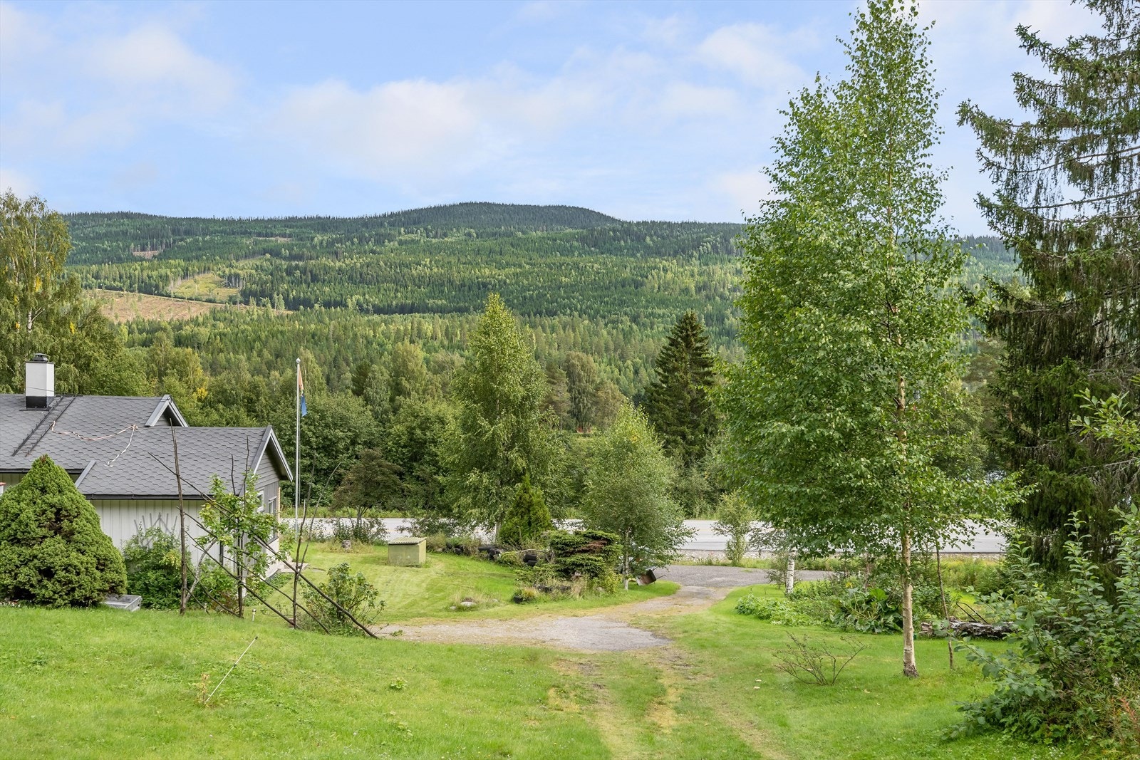 Eiendommen ligger ca. 23 km fra Koppang sentrum. Galleribilde