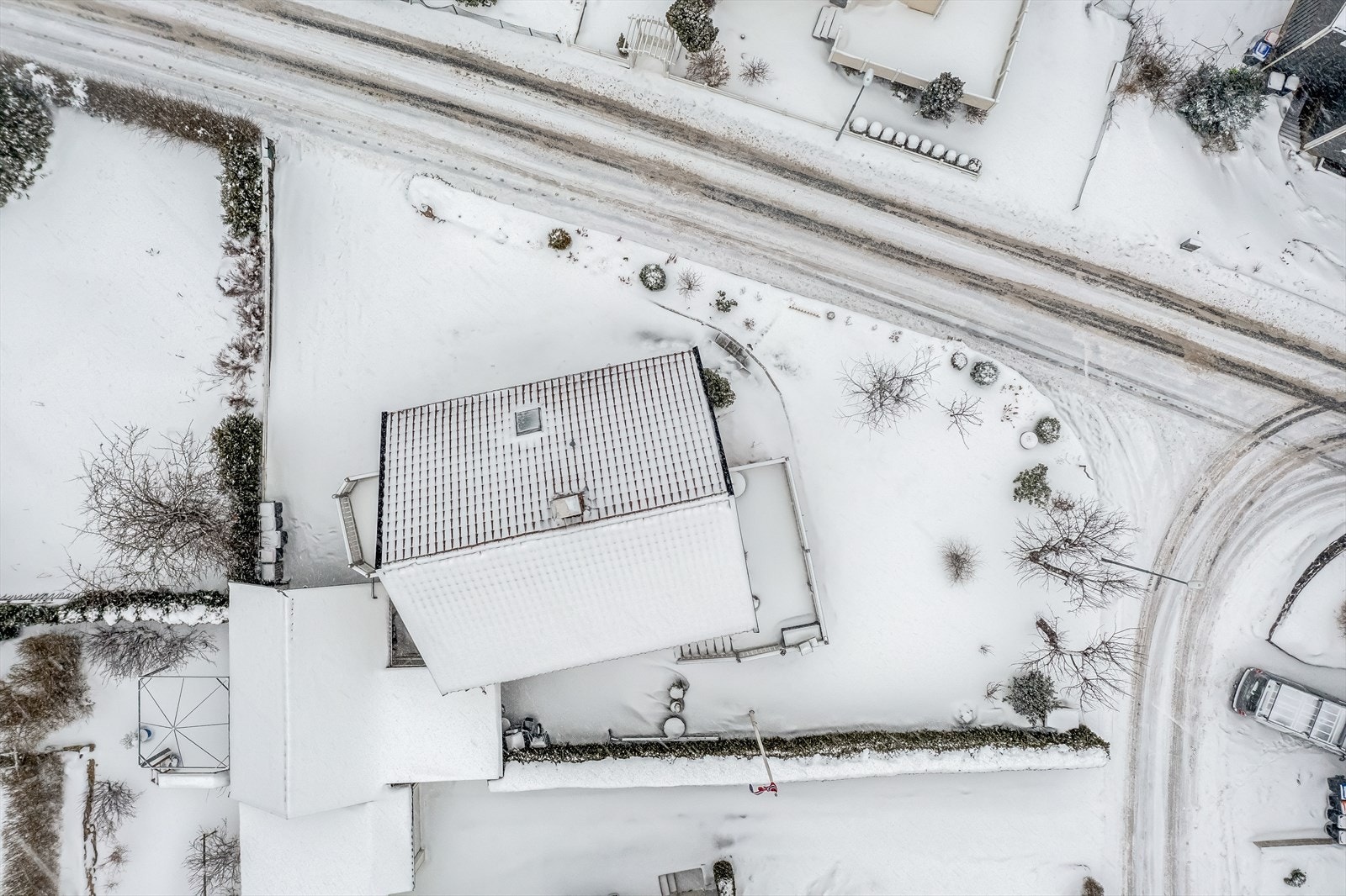 Dronefoto Galleribilde