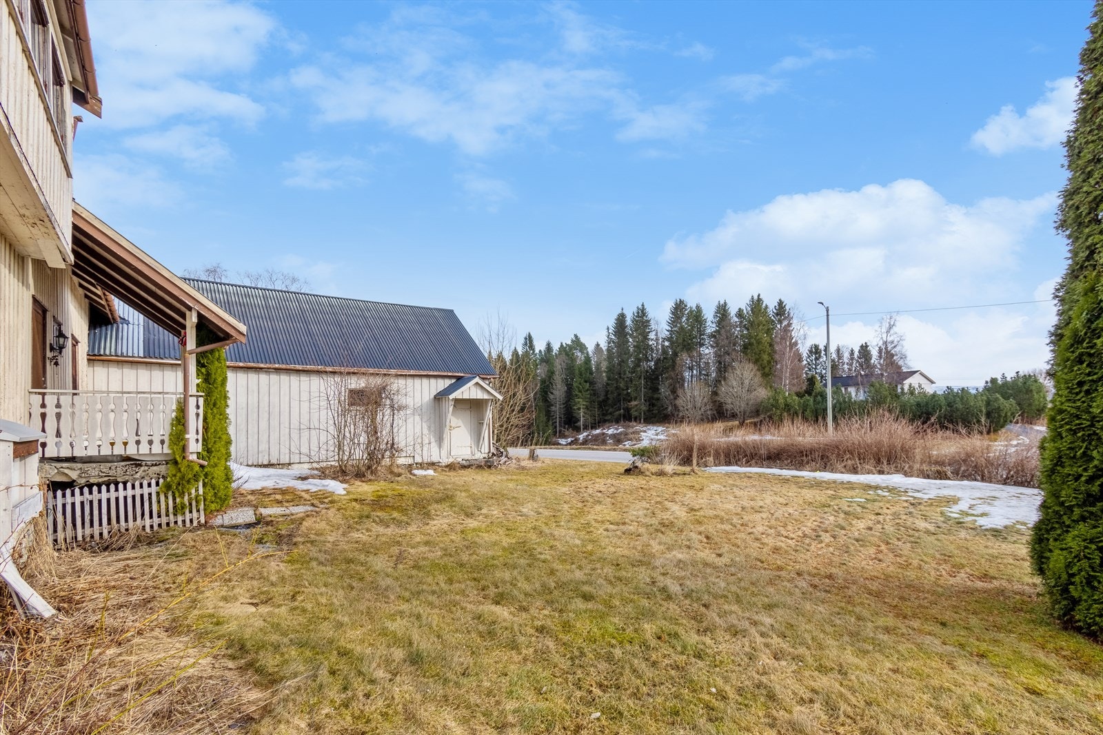 Flat tomt Galleribilde