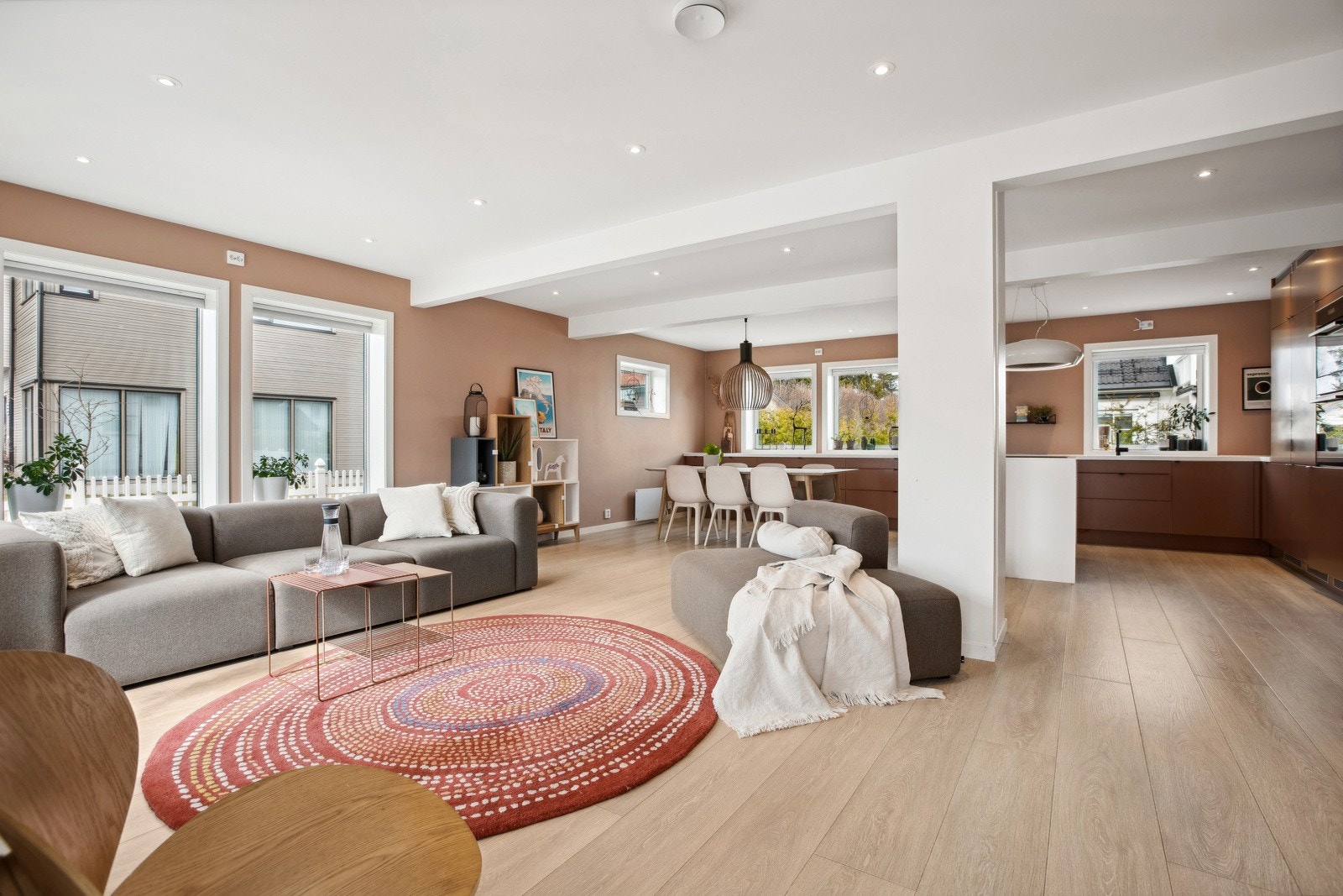 En lys og lekker stue. Galleribilde