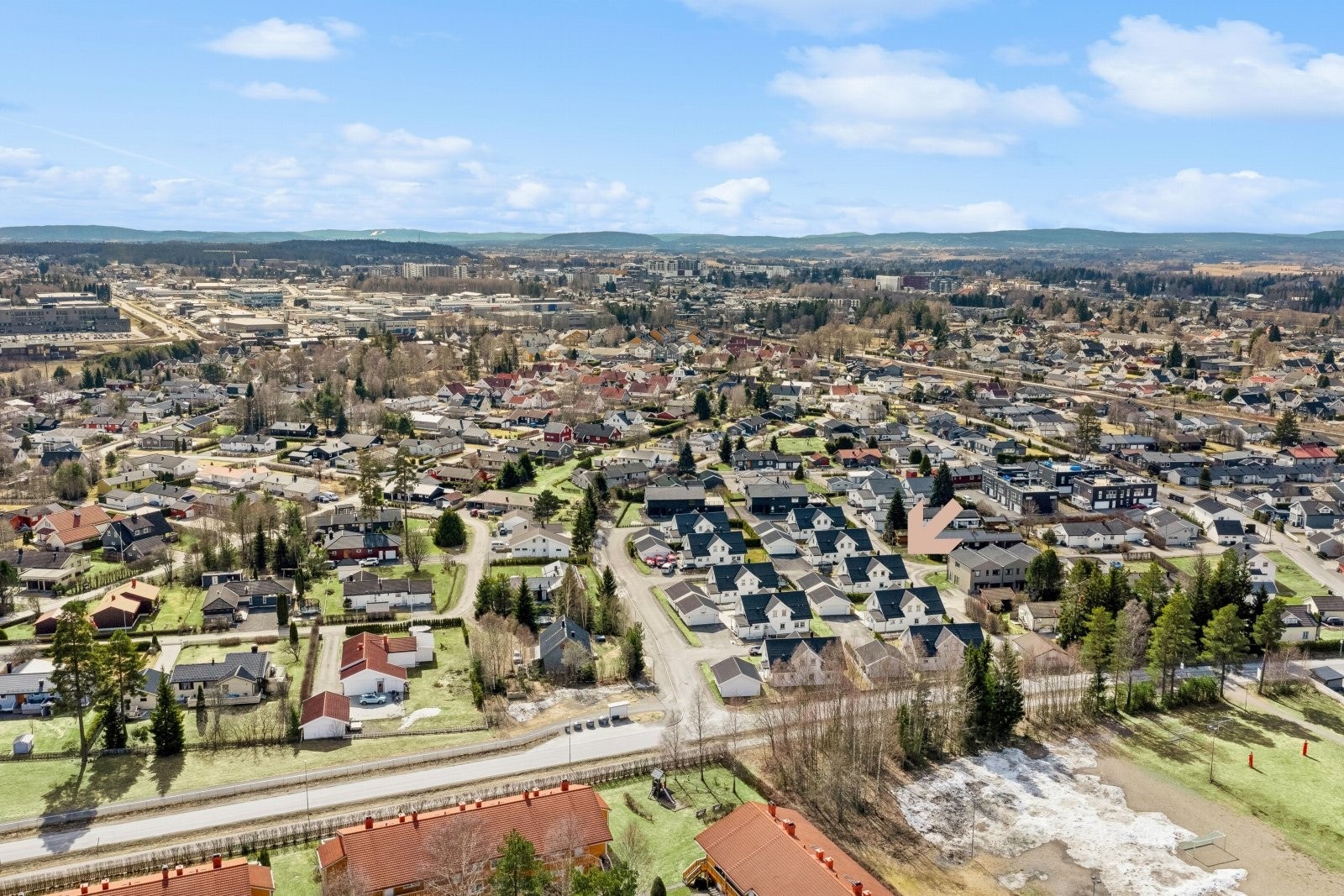 Et idyllisk og trygt område å vokse opp i. Galleribilde