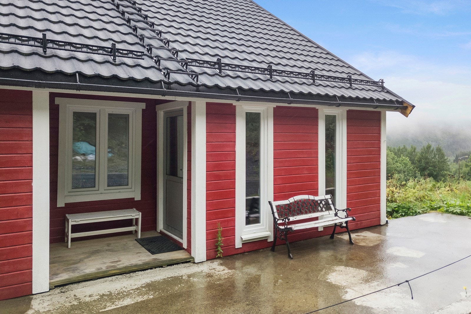 Her kommer du til inngangspartiet. Galleribilde