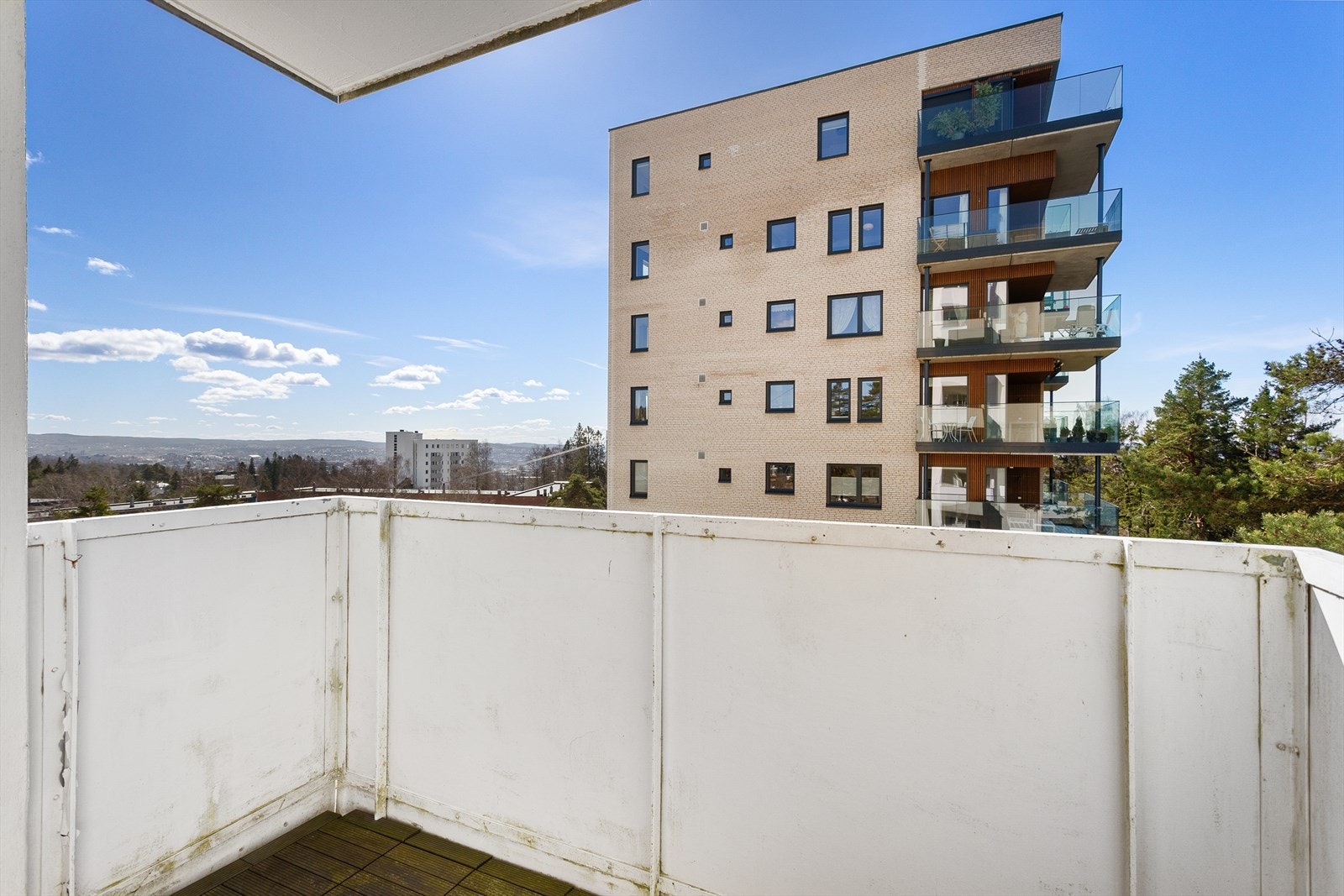 Balkongen er på 4 kvm Galleribilde