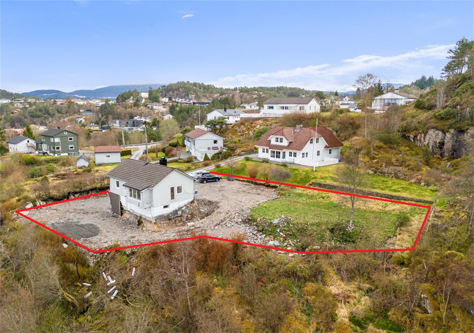 Eiendommens cirka grenser Galleribilde