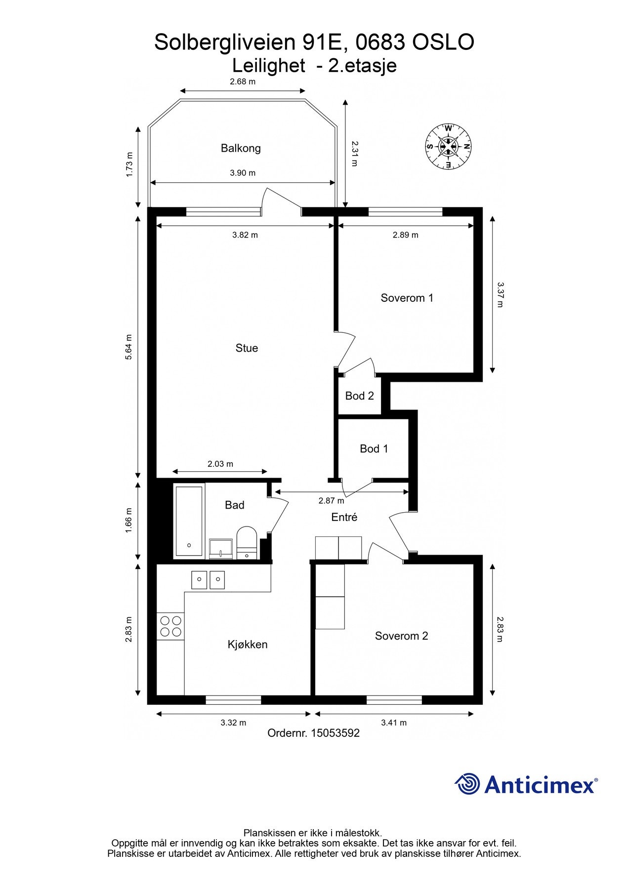 Plantegning. Galleribilde