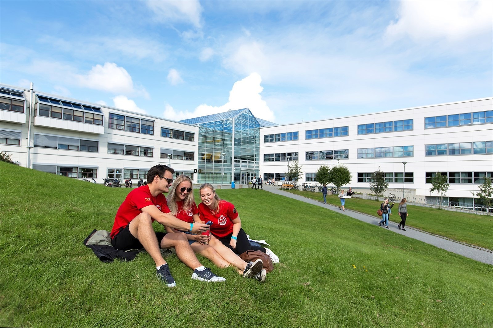 NTNU Dragvoll ligger 3 busstopp fra leiligheten. Galleribilde