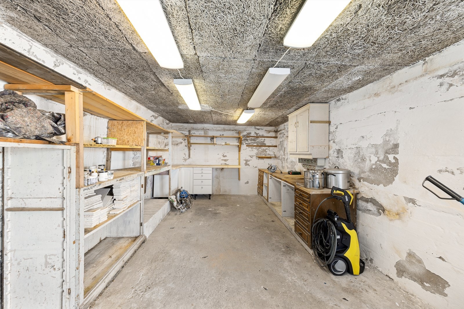 Stor romslig bunker som tyskerne bygde under krigen. Galleribilde