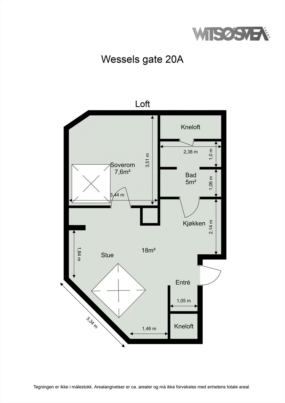 Plantegning Wessels gate 20A.jpg Galleribilde