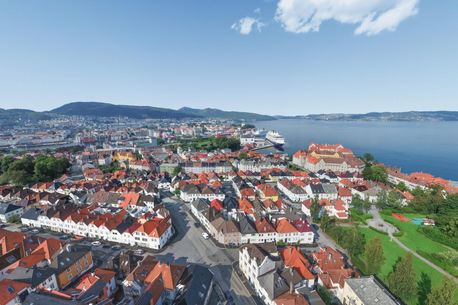 Leiligheten har en attraktiv beliggenhet med gåavstand til Fjellveien, Meyermarken og Bergen sentrum Galleribilde