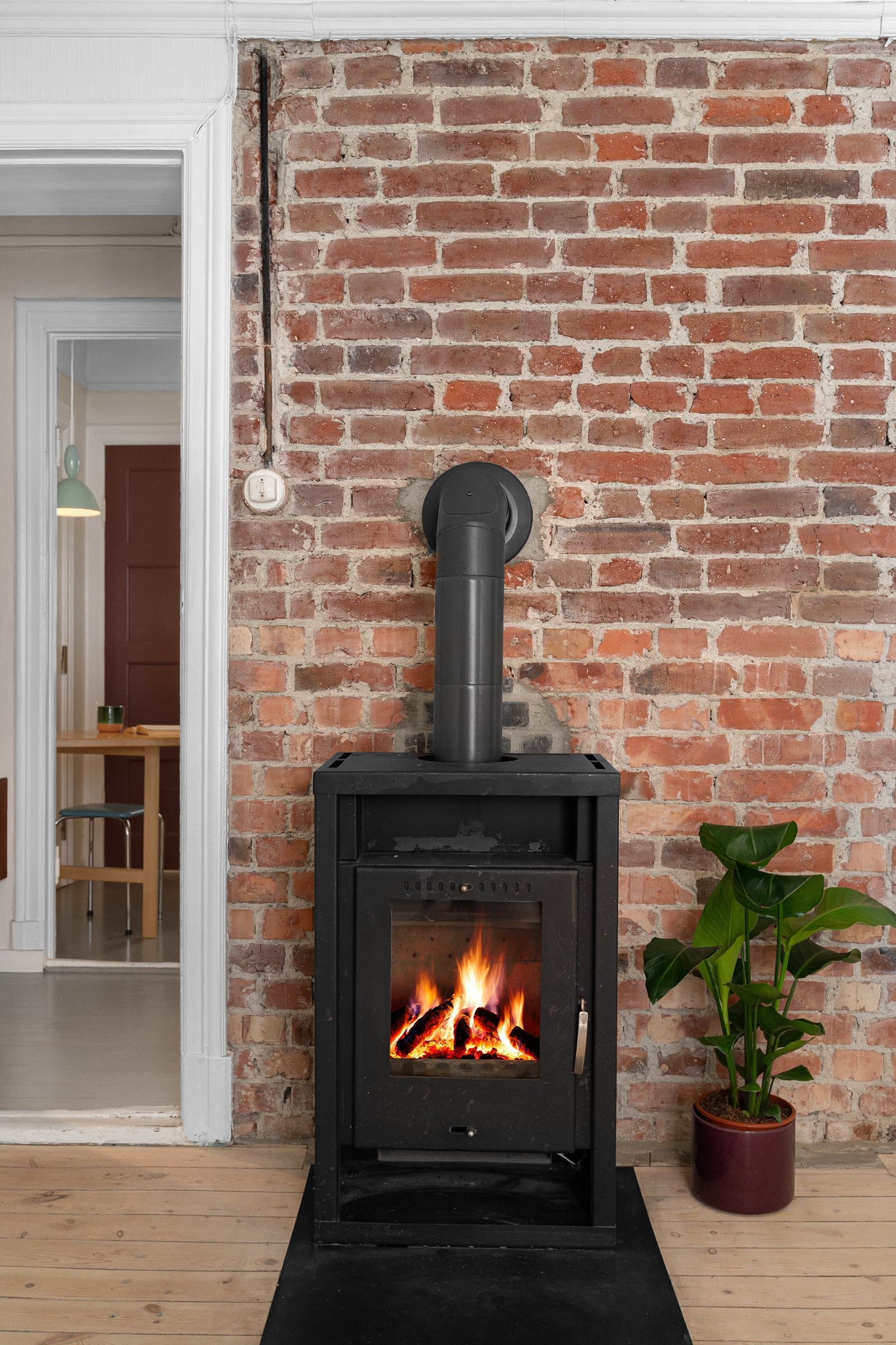 Peis som varmer godt på kalde vintre Galleribilde