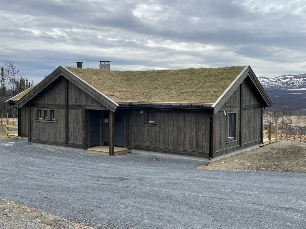 Illustrasjonsbilde fra tilsvarende hyttemodell Galleribilde
