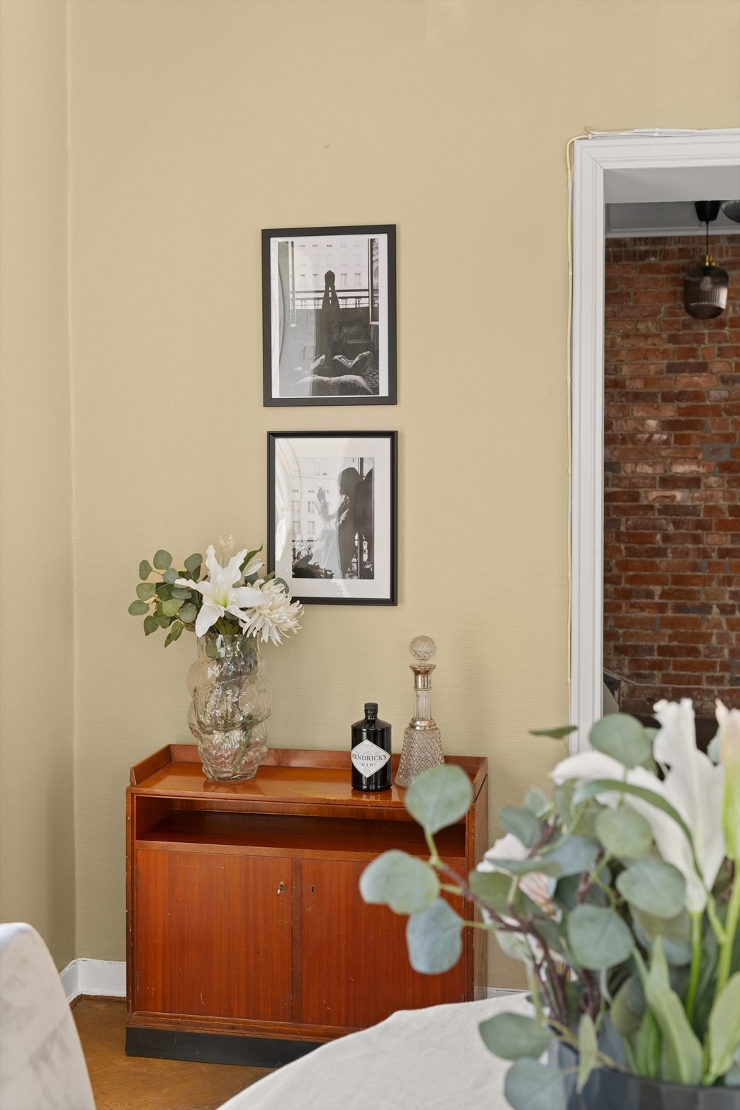 Detaljer stue. Galleribilde