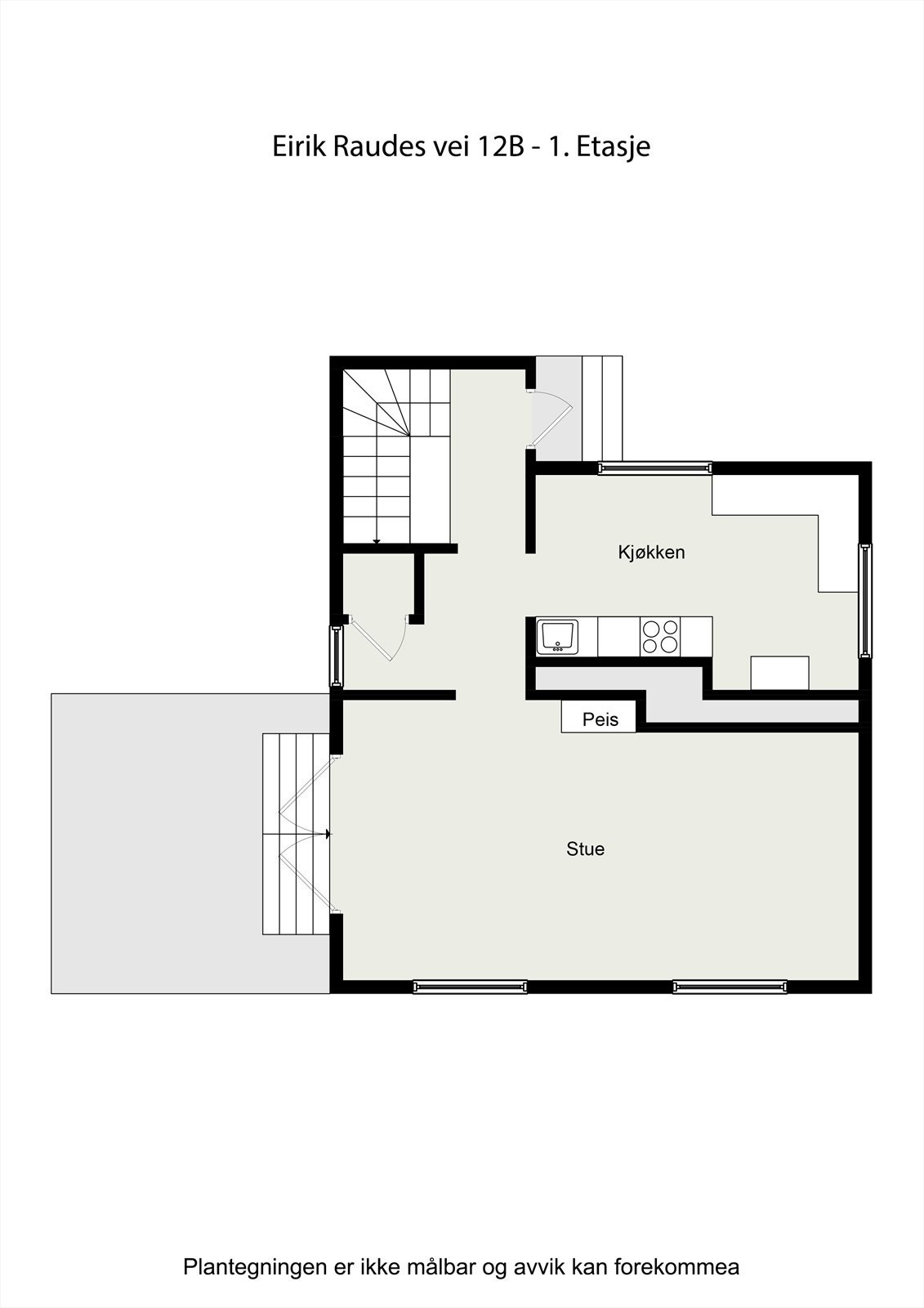 1. Etasje hovedhus Galleribilde