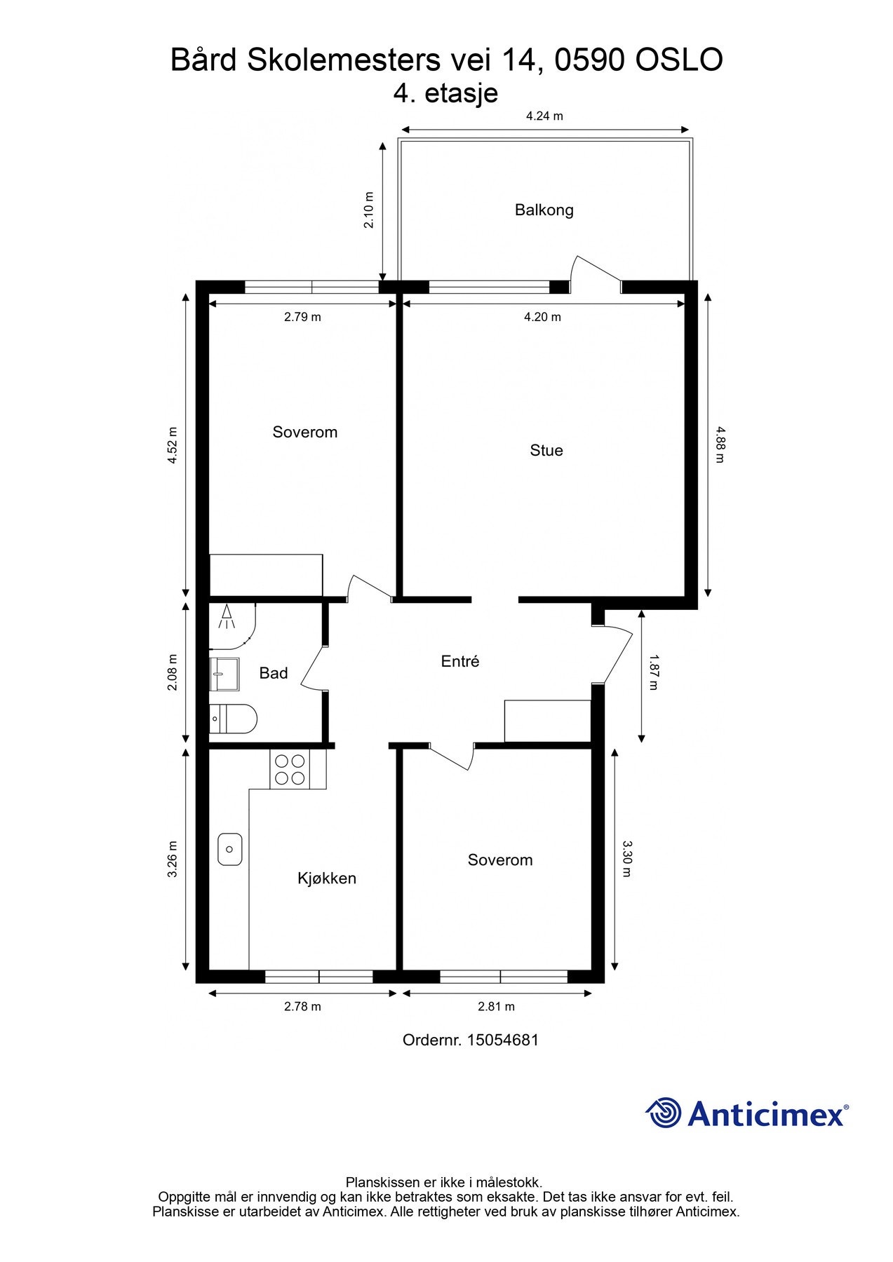 Plantegning. Galleribilde