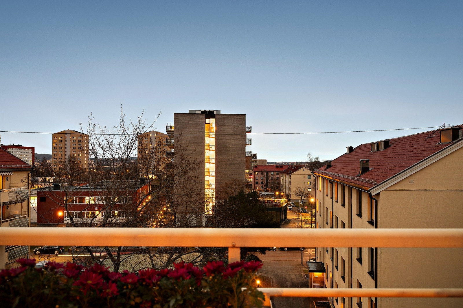 Her får du en usjenert beliggenhet med hyggelig utsyn mot fellesområder. Galleribilde