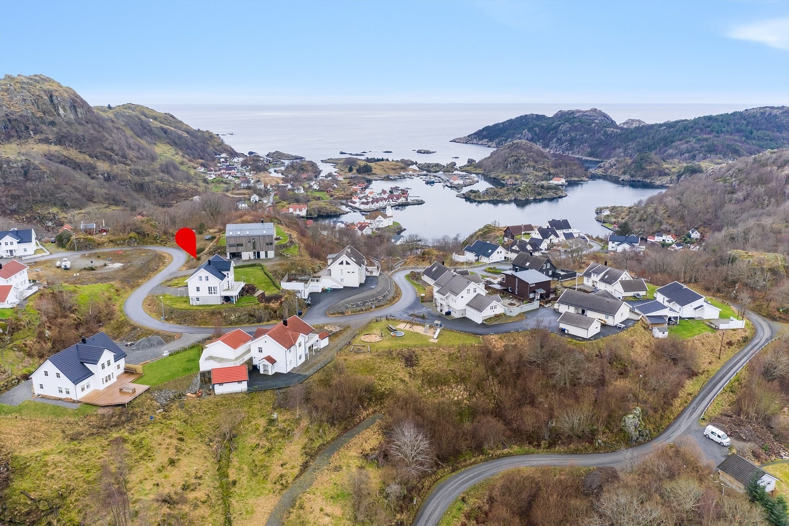 Dronefoto Galleribilde