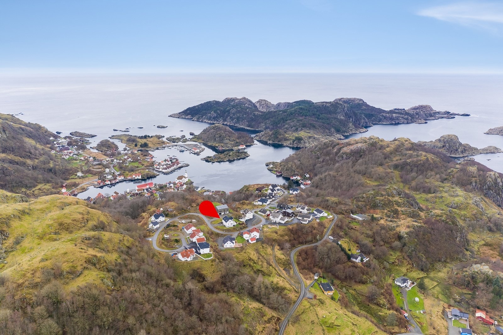 Dronefoto Galleribilde