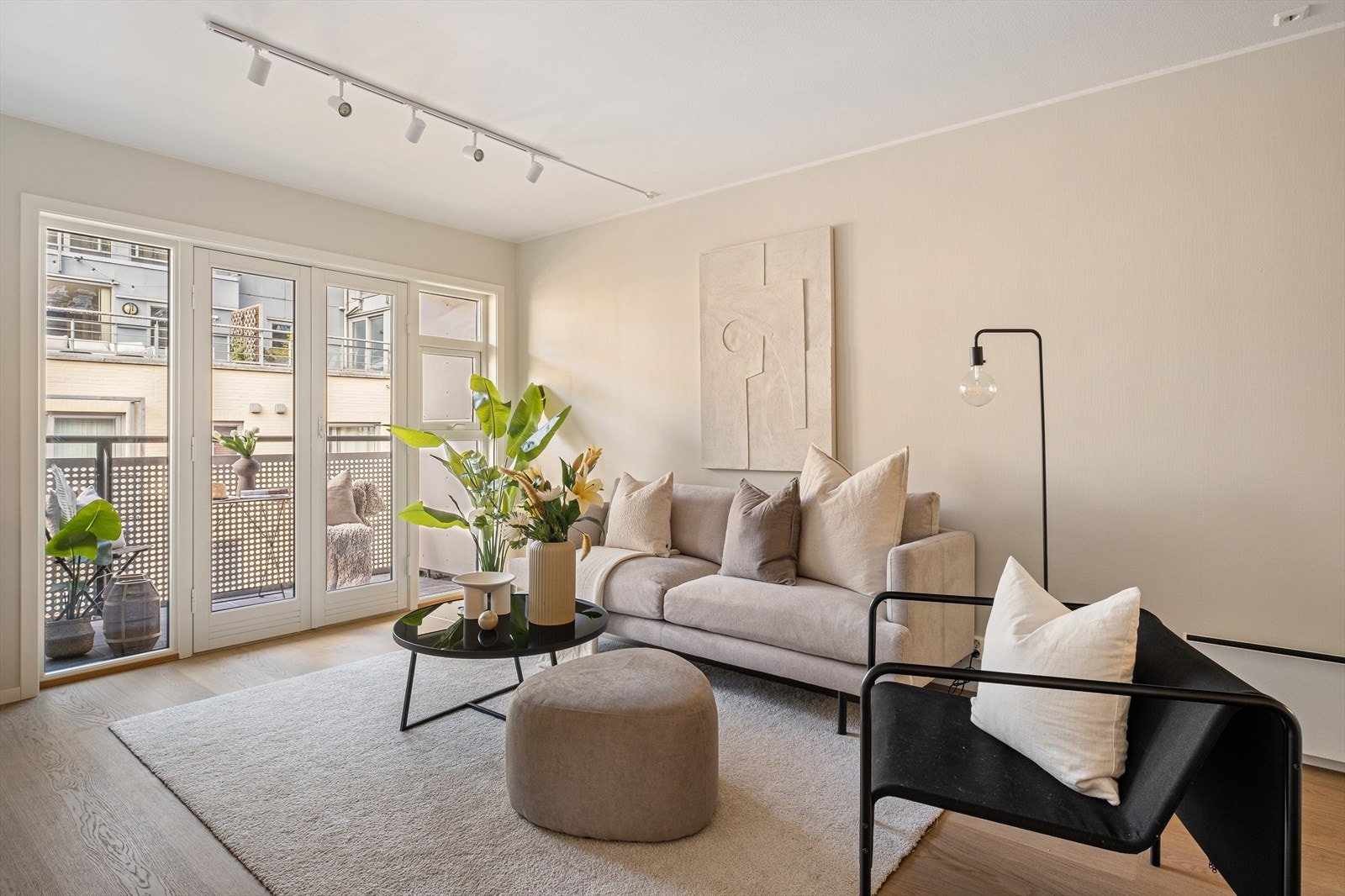 Det er installert ny belysning i alle rom. Galleribilde