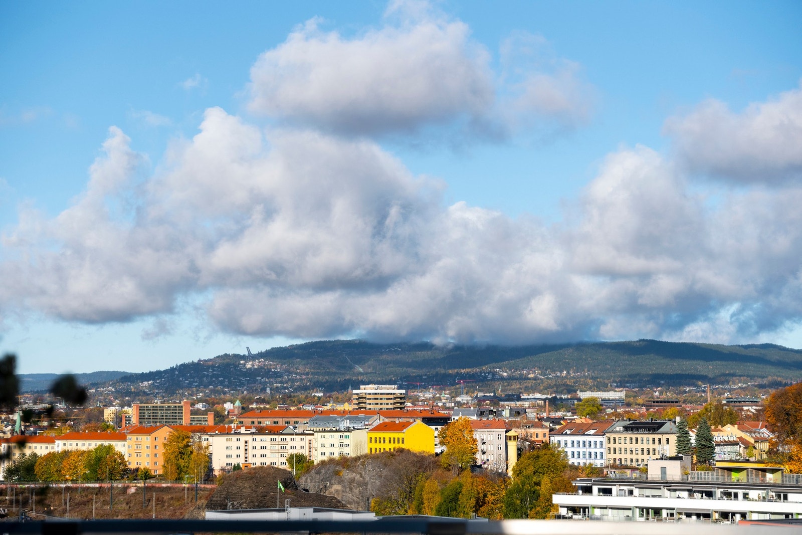 Takterrassene har flott utsikt over Oslo. Galleribilde
