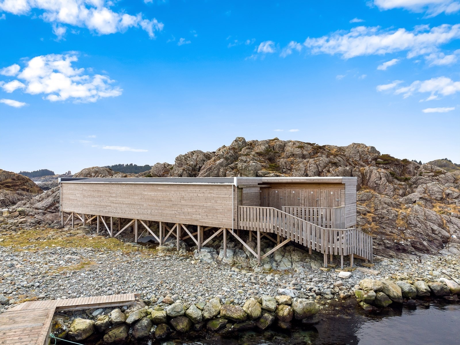 Sjøbodanlegg Galleribilde