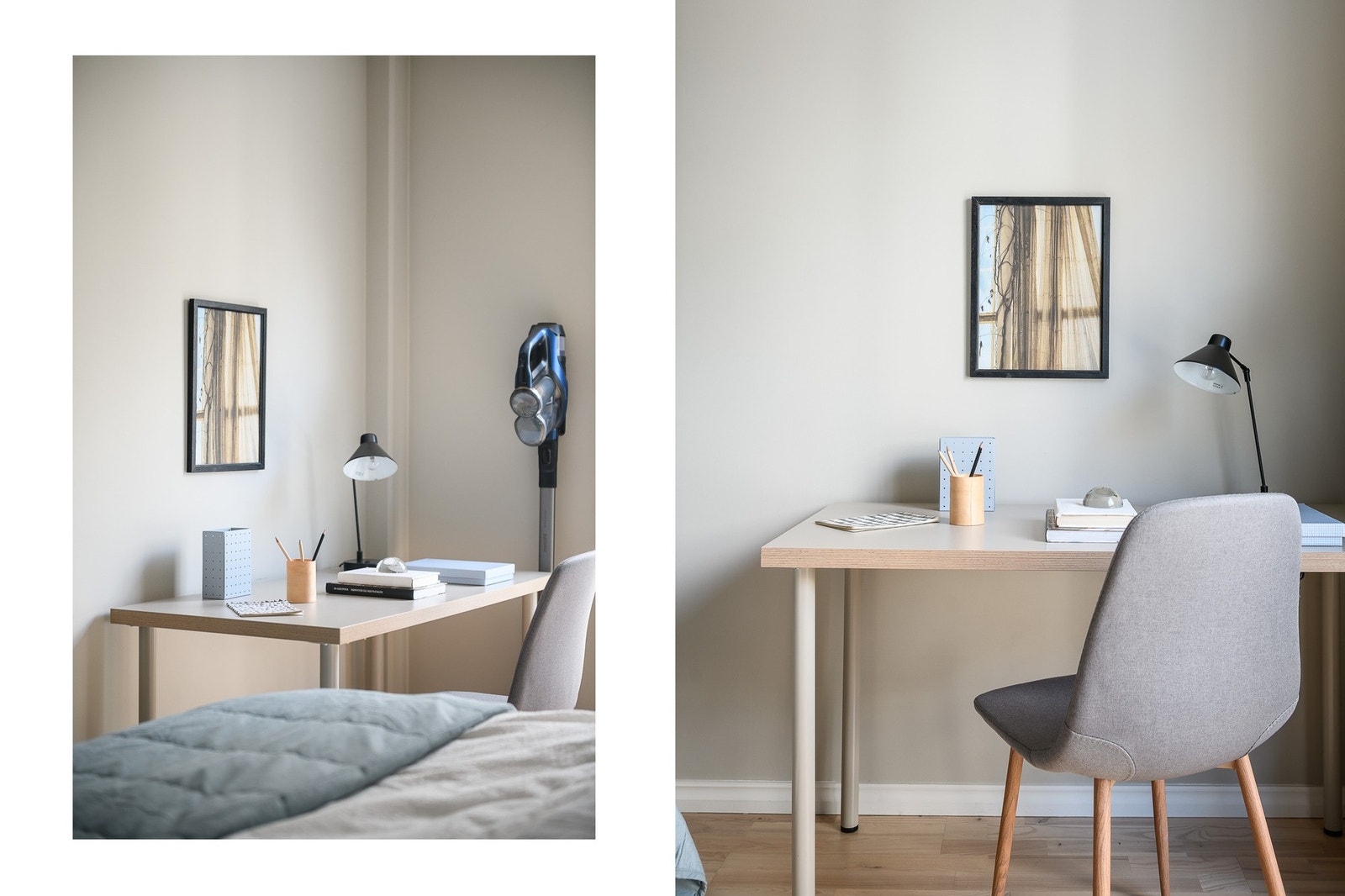 Gode muligheter for hjemmekontor. Galleribilde