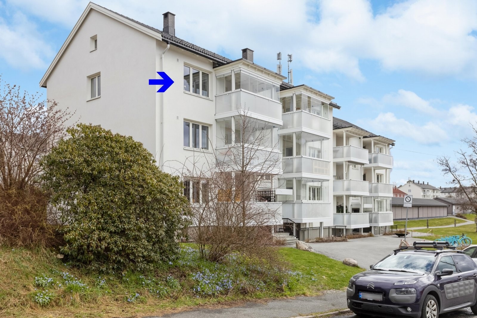 Flott beliggenhet på Høyenhall. Galleribilde