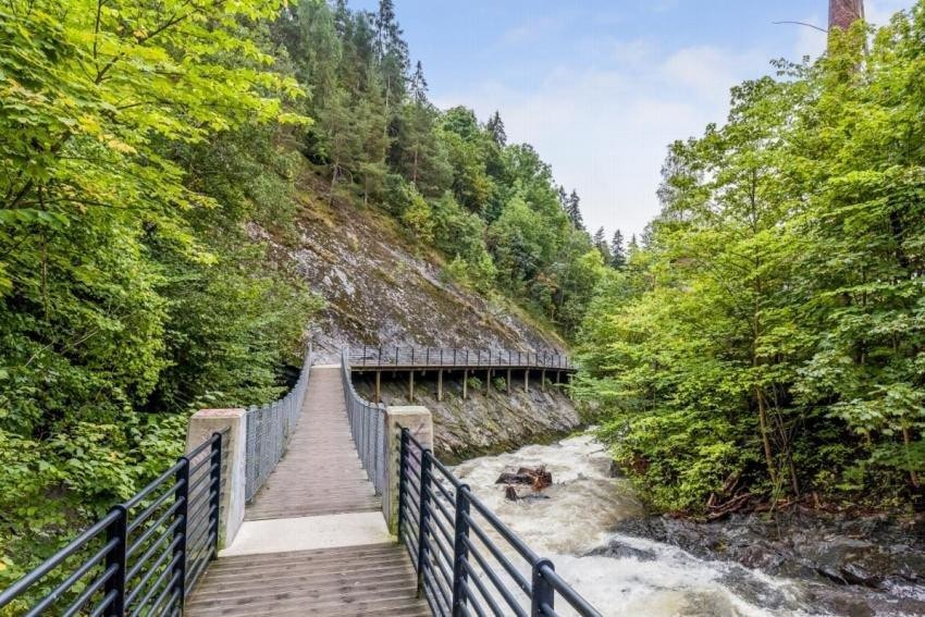 Flott turmuligheter i nærområdet, blant annet Alnaelva som ligger en kort spasertur unna. Galleribilde