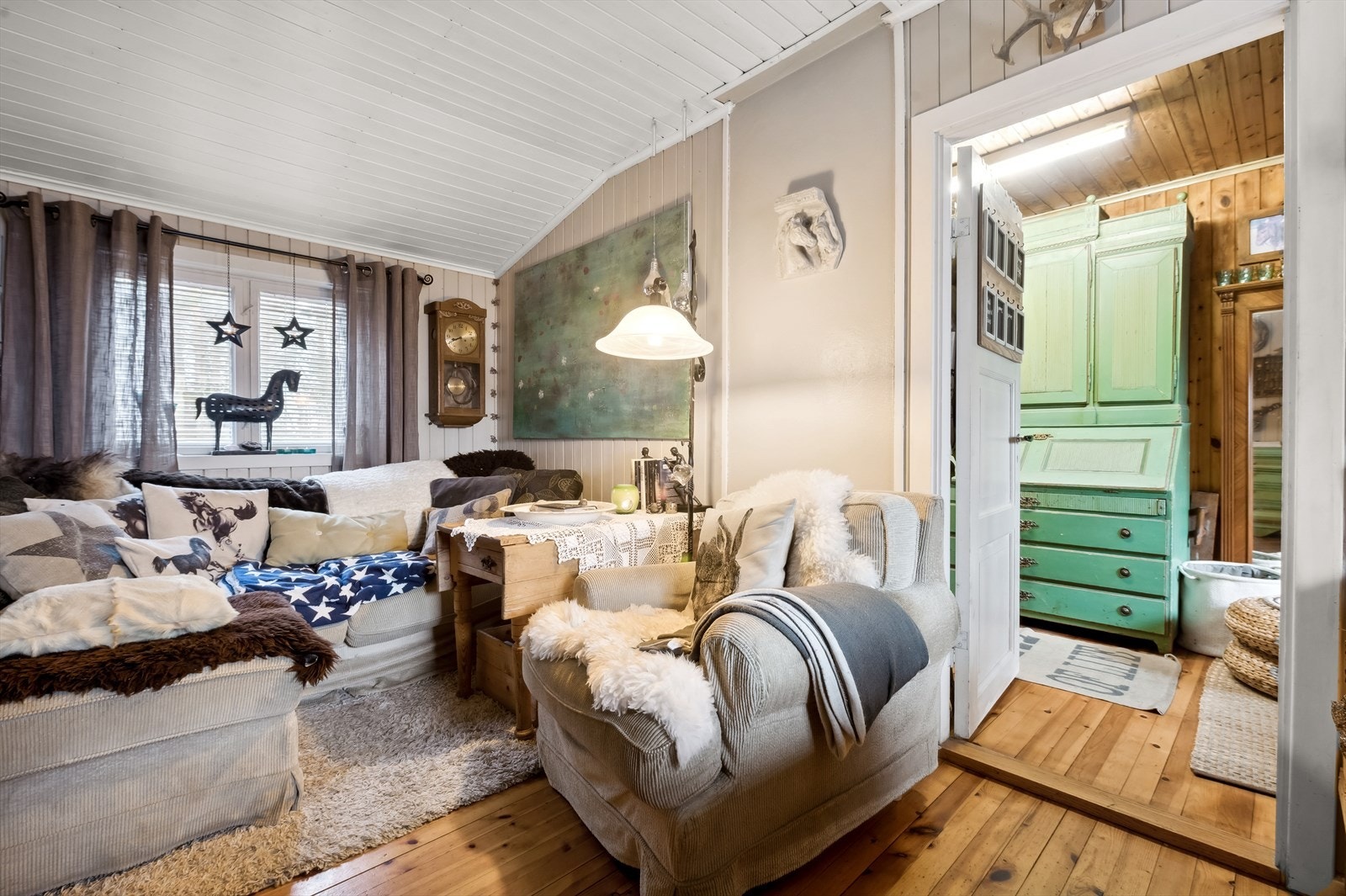 Plass til sittegruppe. Galleribilde