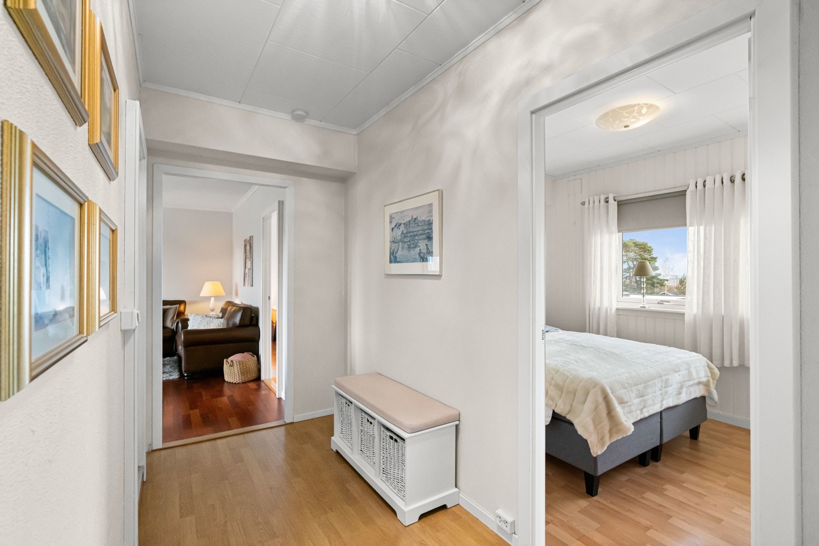 Gangen mellom soverommene Galleribilde