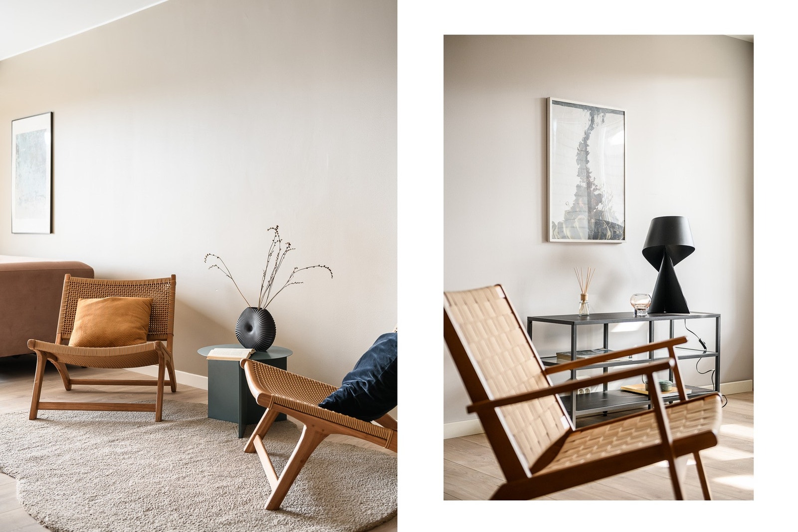 Dekorativ innredning og utforming. Galleribilde