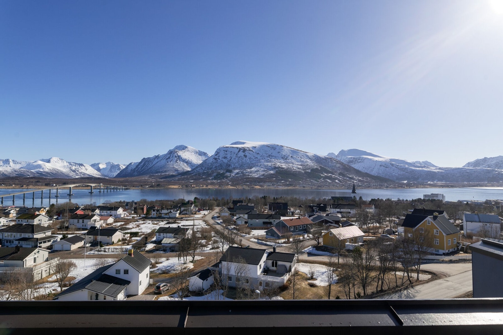 Panoramautsikt fra takterrassen. Galleribilde